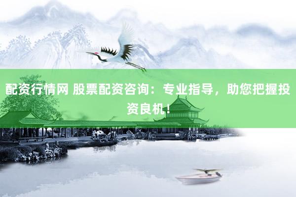 配资行情网 股票配资咨询：专业指导，助您把握投资良机！